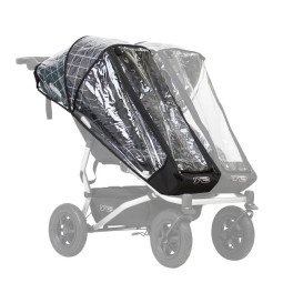 Protection de pluie individuelle Poussette Double Duet V3 MOUNTAIN BUGGY