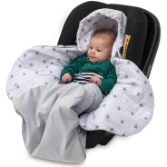 Chancelière mignonne et chaude pour siège auto