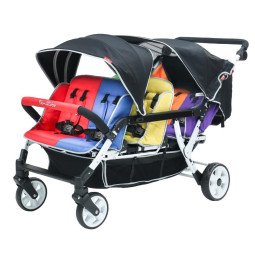 Whaouuu: crêche, nounous : Poussette 6 places FAMILIDOO H6E!