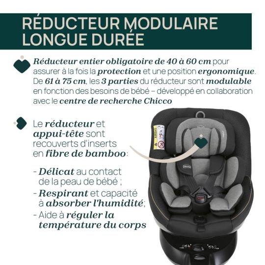 Siège Auto CHICCO Seat105 I-Size 40-105 cm