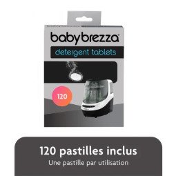 Tablettes détergentes pour Bottle Washer Pro - 120 tablets BABY BREZZA