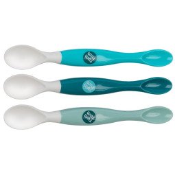 Lot de 3 cuillères d'apprentissage à double embout TUM TUM