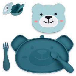 Set repas en silicone TUM TUM