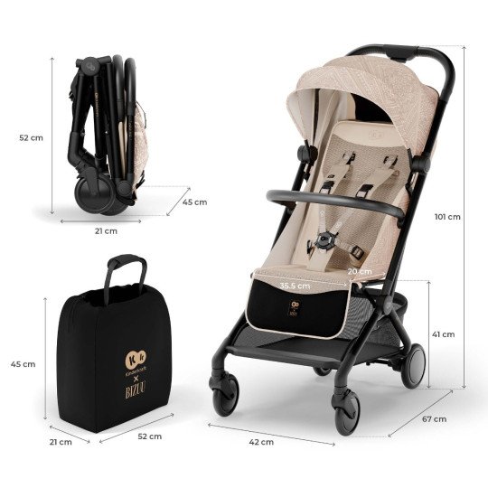 Poussette Simple Pilot 2 KINDERKRAFT - Confort et Praticité pour Votre Bébé | Achat en Ligne