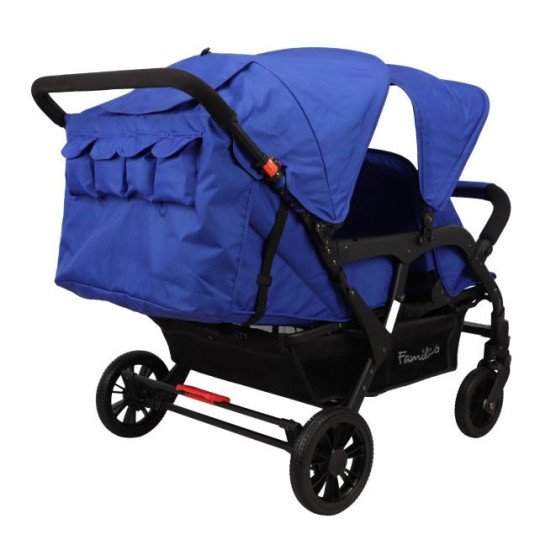 Poussette Familidoo 4 places Lidoo Lite – Idéale assistante maternelle | Lilo Jumeaux