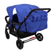 Poussette Familidoo 4 places Lidoo Lite – Idéale assistante maternelle | Lilo Jumeaux