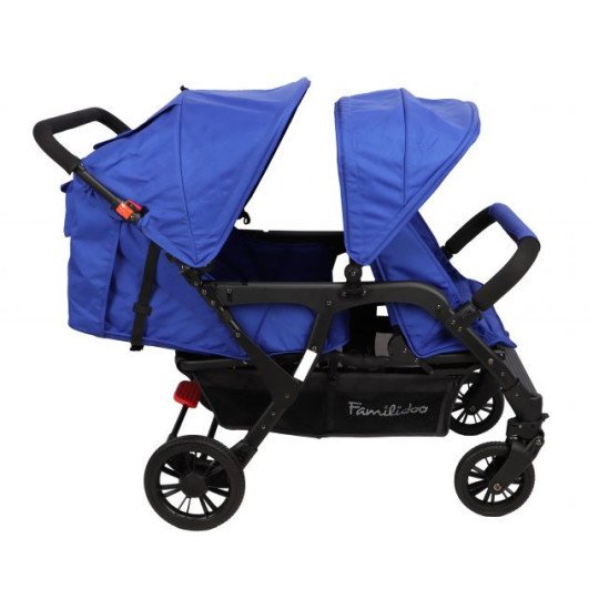 Poussette Familidoo 4 places Lidoo Lite – Idéale assistante maternelle | Lilo Jumeaux