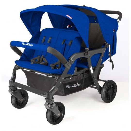 Poussette Familidoo 4 places Lidoo Lite – Idéale assistante maternelle | Lilo Jumeaux