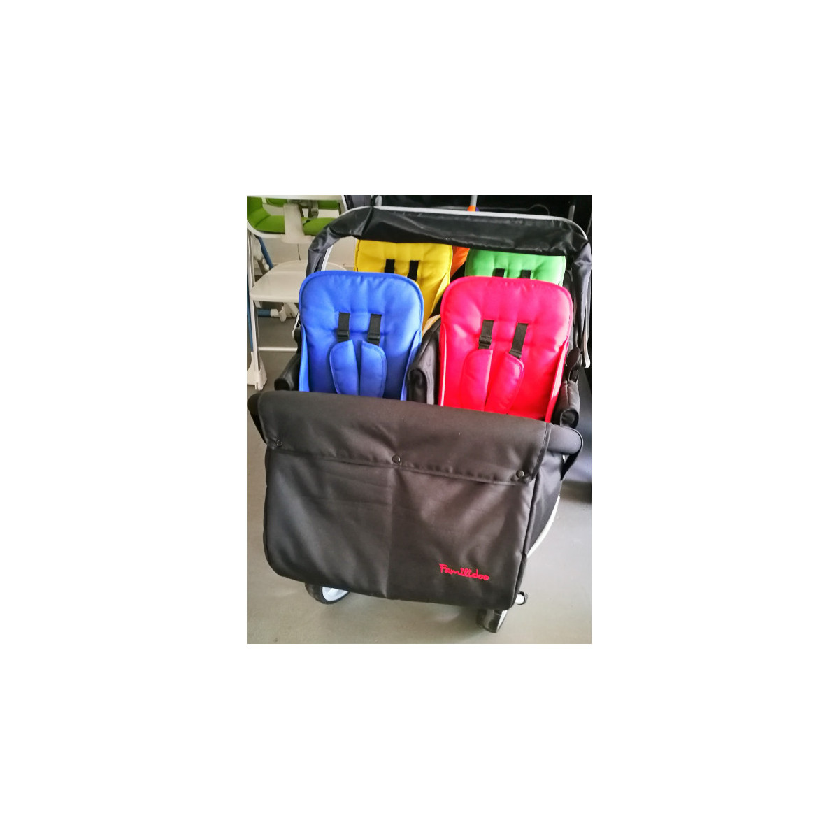 Tablier de poussette 4 places Lidoo star/city/bus
