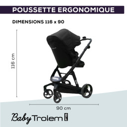 Poussette  électrique BABYTROLEM F1S : Poussette Électrique