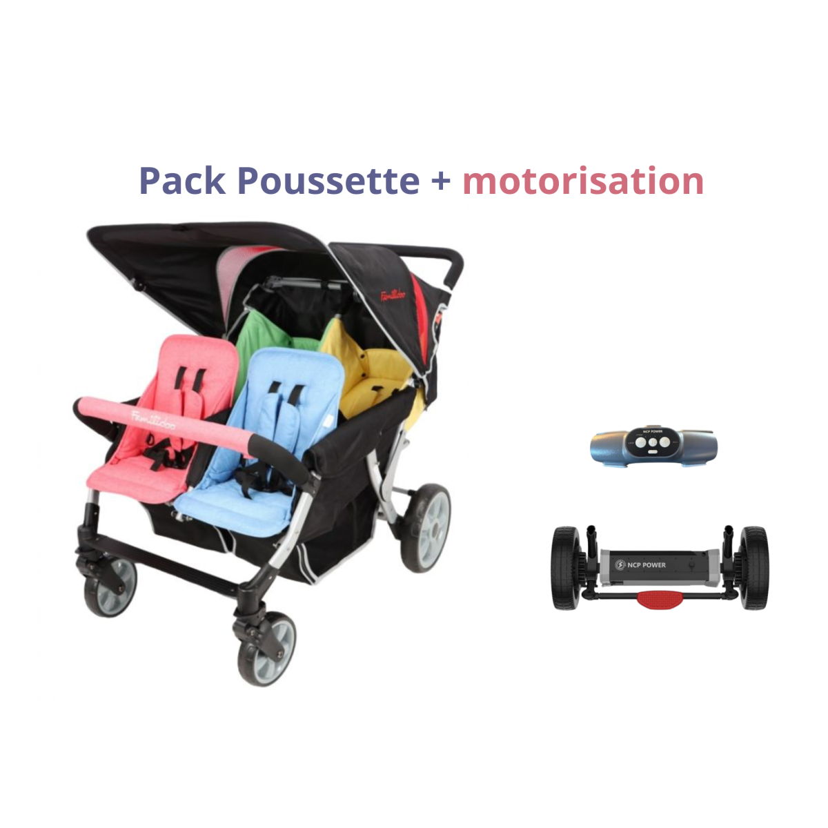 Pack Lidoo STAR + moteur Familidoo