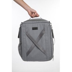 Sac à dos à langer Cross X avec matelas à langer nomade.