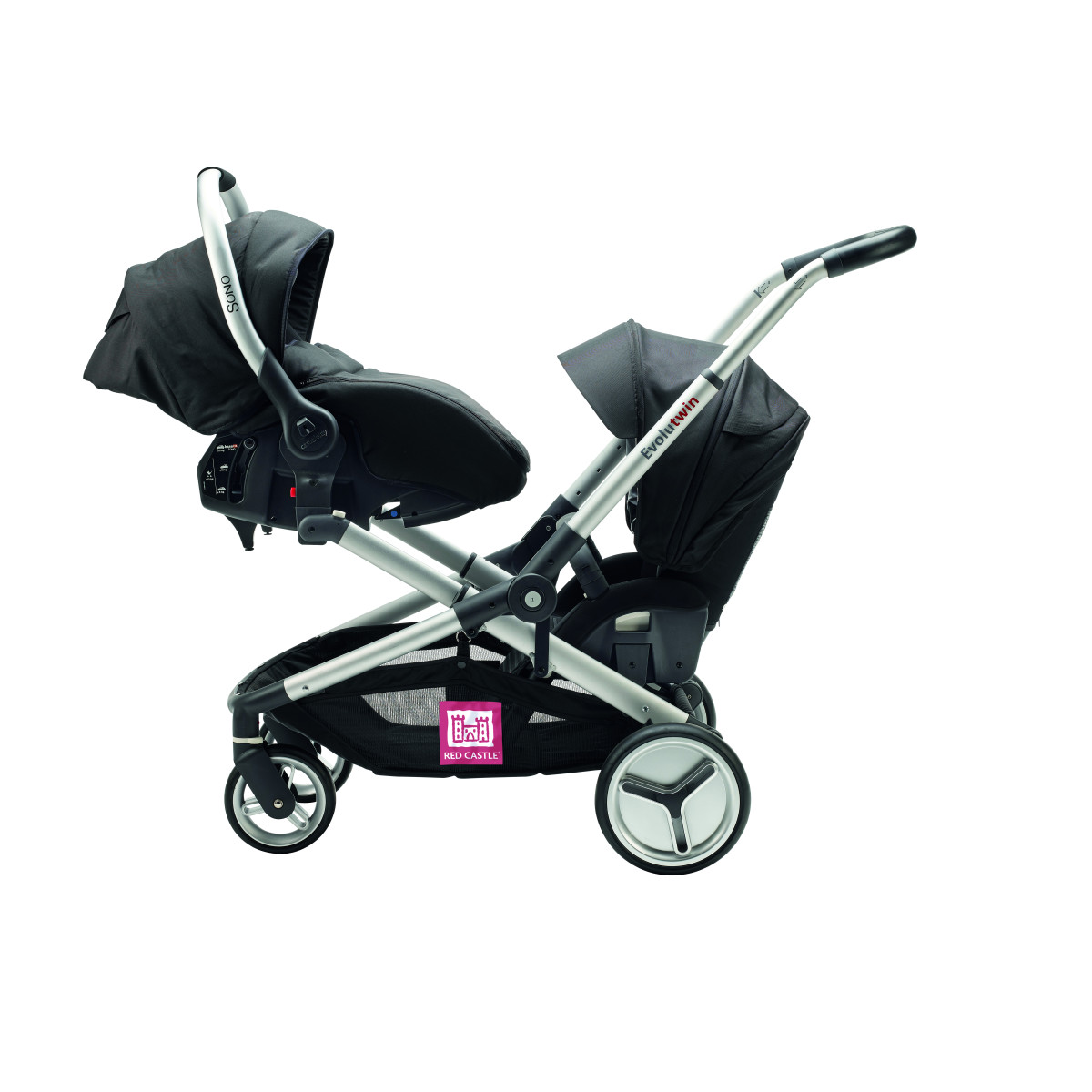 Poussette Red Castle Evolutwin