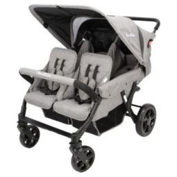 Poussette 4 places FAMILIDOO LIDOO STAR Full Grey