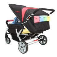 Poussette 4 places FAMILIDOO LIDOO STAR dispo en 3 couleurs