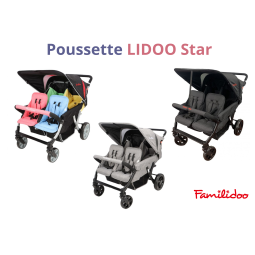 Poussette 4 places FAMILIDOO LIDOO STAR