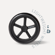 Poussette Double M.Twin X MAST SWISS DESIGN avec roues incluses