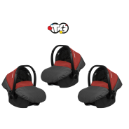 La coque auto Trippy est conçue pour offrir à votre nouveau-né une protection maximale dès la naissance, tout en garantissant une installation simple, rapide et sécurisée. Légère et ergonomique, elle se fixe en un clic sur la base Isofix Trippy, (ou se ceinture au véhicule) et sur la poussette compatible, pour des déplacements fluides et sans réveiller bébé. Sa forme enveloppante, son réducteur nouveau-né et son harnais 3 ou 5 points (selon version) assurent un maintien optimal, parfaitement adapté à la morphologie des tout-petits.&nbsp; Parce que les familles accueillant jumeaux, triplés ou fratries rapprochées ont besoin de solutions pratiques, la coque Trippy est disponible en plusieurs configurations : • Pack 3 coques : pensé pour les triplés ou les assistantes maternelles accueillant plusieurs nourrissons. ➜ Chaque bébé dispose de son siège-auto, sans nécessité de réajuster ou de réinstaller entre deux trajets. 3 Couvres-jambes offerts Ces packs permettent une organisation fluide et sécurisée, en évitant les manipulations répétées et en réduisant le temps d’installation dans la voiture. Existe aussi en pack jumeaux&nbsp; Notre avis Lilo Jumeaux sur la Coque Isofix Trippy La coque Trippy est idéale pour les premières sorties : légère, sûre et compatible avec la base Isofix. Elle simplifie vraiment le quotidien des parents de multiples en permettant une installation rapide… sans jamais laisser un bébé attendre trop longtemps.DIMENSIONS ET POIDS de la&nbsp;Coque Isofix TrippyUtilisable dès : 40 cm jusqu’à 87 cm ( de 0 à 13 Kg) Insert nouveau-né Couvre-jambes inclus Poids : 3,2 kg Utilisable dès : 40 cm jusqu’à 87 cm Matériaux : plastique, polyester, mousse hypoallergénique Cette coque est non seulement légère, mais elle est également fabriquée à partir de matériaux de haute qualité, garantissant une durabilité à long terme. 👉Pour découvrir davantage la poussette qui facilitera vos sorties en famille, n'hésitez pas à consulter la&nbsp;notice d’utilisation&nbsp;ou à visionner la&nbsp;démo du produit&nbsp;pour voir toutes ses fonctionnalités en action.La Coque Isofix Trippy est plus qu'un simple accessoire ; elle est une véritable alliée pour les familles avec des jumeaux ou des enfants d’âges rapprochés, apportant une touche de sérénité dans chaque trajet. En choisissant ce produit, vous optez pour la sécurité, le confort et le bonheur partagé.Lilo Jumeaux