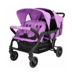 Poussette Familidoo 4 places Lidoo Star– Idéale assistante maternelle -Lilo Jumeaux