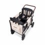 CHARIOT W4 LUXE PRO Beige WONDERFOLD idéal pour les ass' mat'