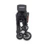 Chariot-Poussette W4 LuxePro Noir WonderFold idéal pour les ass' mat'