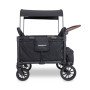 Chariot-Poussette W4 LuxePro Noir WonderFold idéal pour les ass' mat'