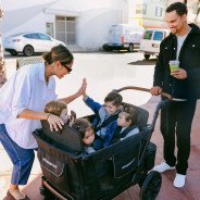 Chariot-Poussette L 4 WonderFold: 4 places tout-terrain