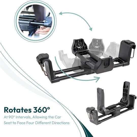 Adaptateur coque chariot W4/6 PRO WONDERFOLD