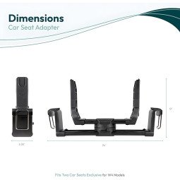 Adaptateur coque chariot L 4 WONDERFOLD