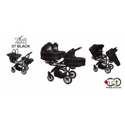 PACK Poussette Trippy + 3 nacelles + 3 coques