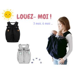 Location Porte bébé double Jumeaux WEEGO