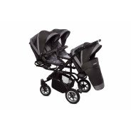 Location poussette triple Trippy  Idéale nounou & triplés