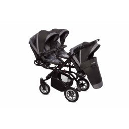 Location poussette triple Trippy  Idéale nounou & triplés