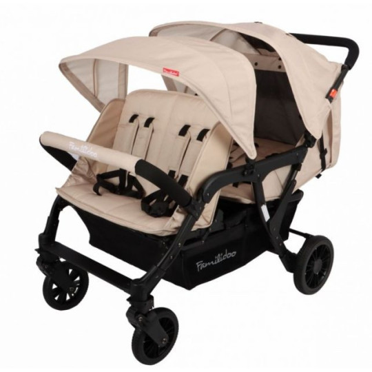 Poussette 4 places Familidoo Lidoo Lite pour nounou