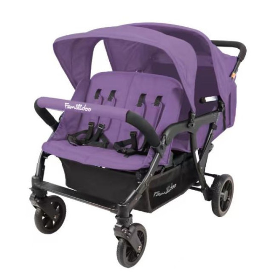 Poussette 4 places Familidoo Lidoo Lite pour nounou