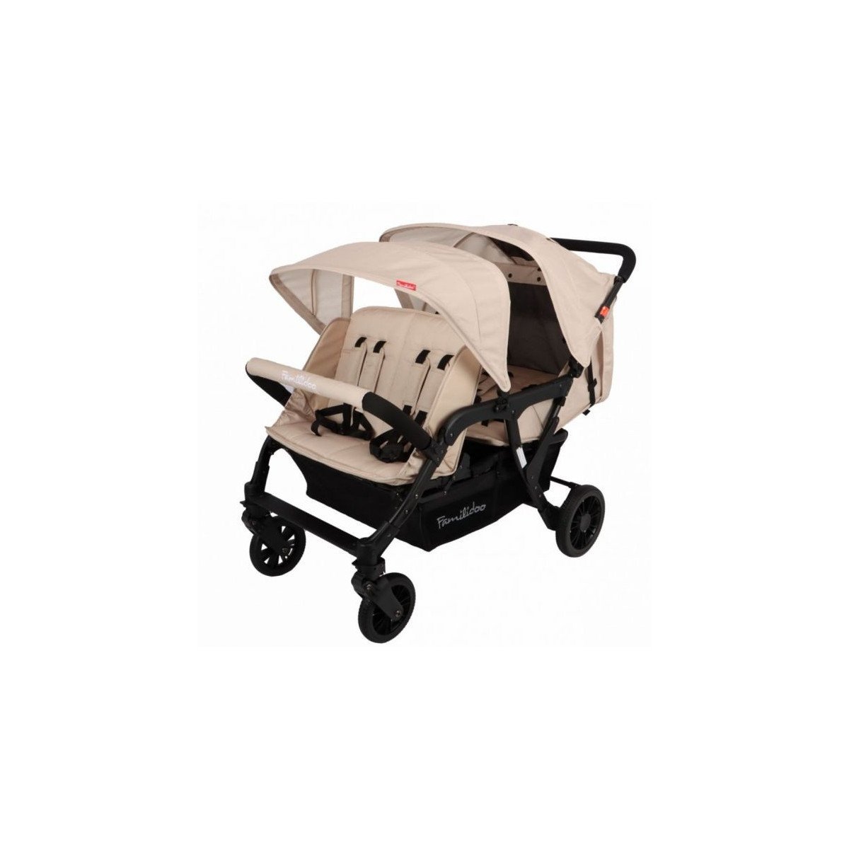 Poussette 4 places Familidoo Lidoo Lite : idéale pour nounou