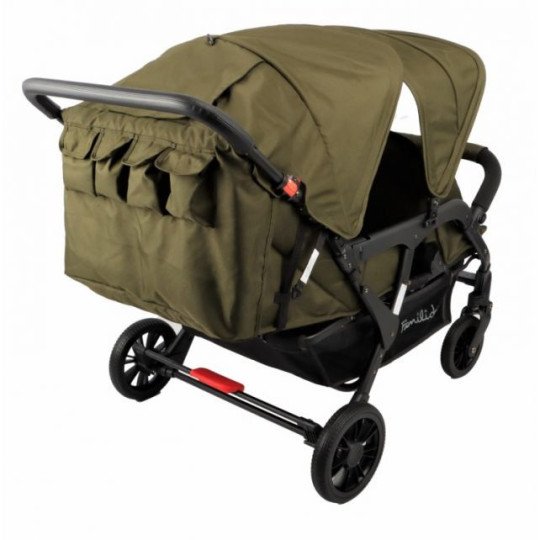 Poussette 4 places Familidoo Lidoo Lite : idéale pour nounou