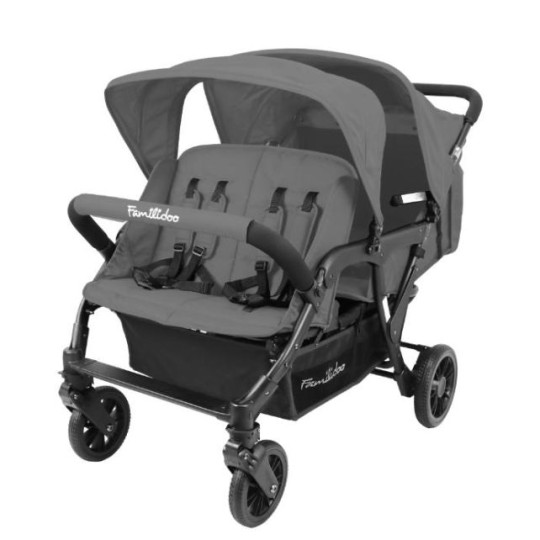 Poussette 4 places Familidoo Lidoo Lite pour nounou