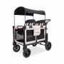 Chariot-Poussette W4 LuxePro Noir WonderFold idéal pour les ass' mat'