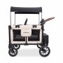 Chariot-Poussette W4 LuxePro Noir WonderFold idéal pour les ass' mat'