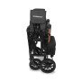 Chariot-Poussette W4 LuxePro Noir WonderFold idéal pour les ass' mat'