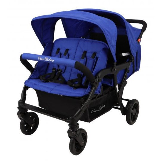 Pack Lidoo Lite Poussette Familidoo 4 places Lidoo Lite avec motorisation– Idéale assistante maternelle | Lilo Jumeaux