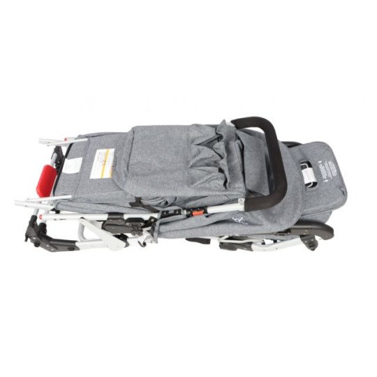 Poussette 3 places FAMILIDOO Ergondrive Noire: adoré des pros