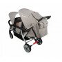 Poussette 3 places FAMILIDOO Ergondrive Noire: adoré des pros