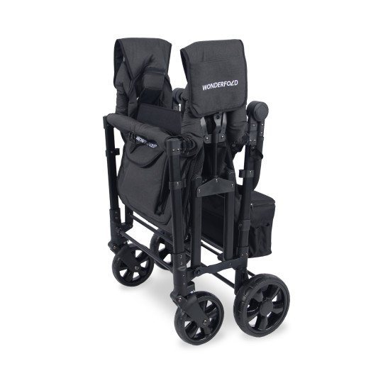 Poussette Wagon 4 Places Wonderfold W4 Elite Volcano Black