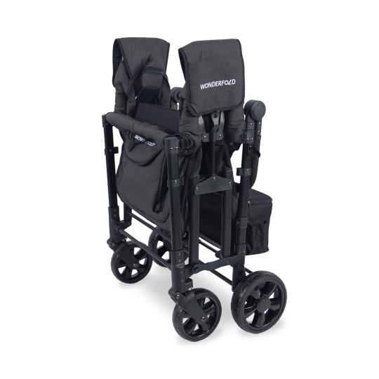 Poussette Wagon 4 Places Wonderfold W4 Elite Volcano Black