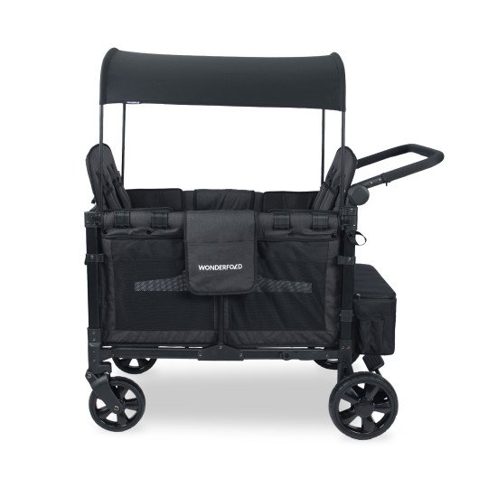 Poussette Wagon 4 Places Wonderfold W4 Elite Volcano Black