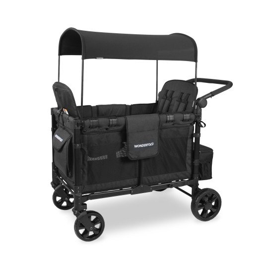 Poussette Wagon 4 Places Wonderfold W4 Elite Volcano Black