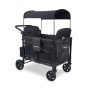 Poussette Wagon 4 Places Wonderfold W4 Elite Volcano Black