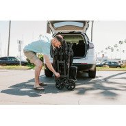 Poussette Wagon 4 Places Wonderfold W4 Elite Volcano Black